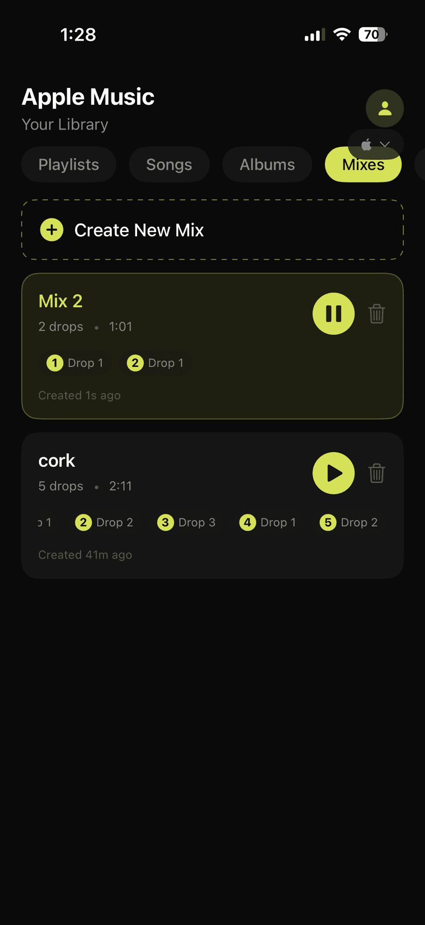 QSET Mixes - Custom drop sequences